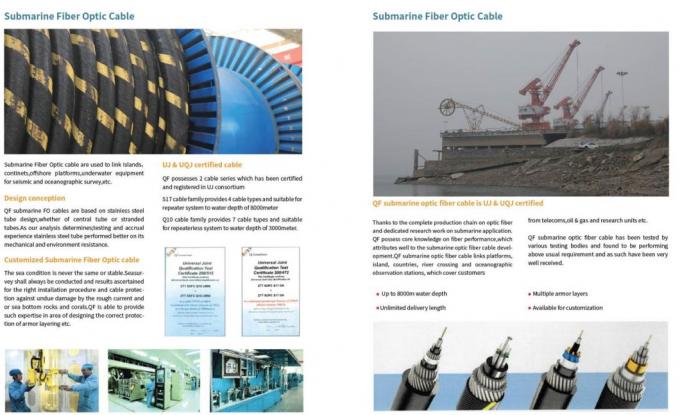 Factory Price Qifan Ship Loading Swa Power Underground Submarine Cable