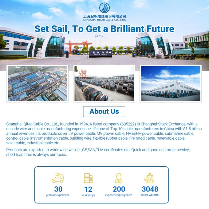 Factory Price Qifan Ship Loading Swa Power Underground Submarine Cable